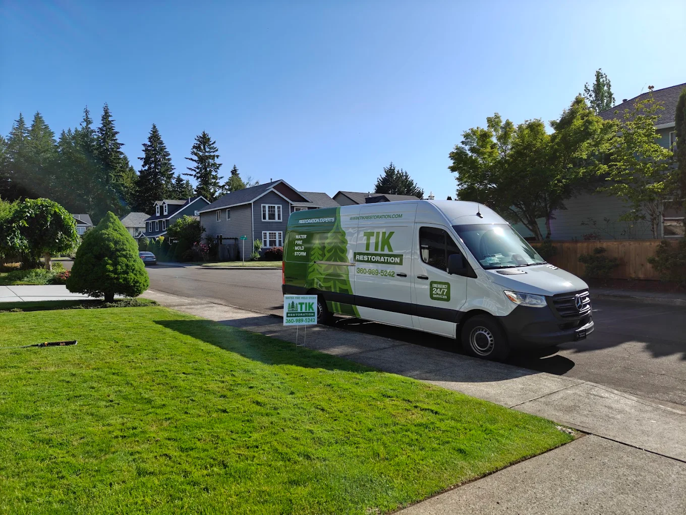 Storm damage repair & insurance claim