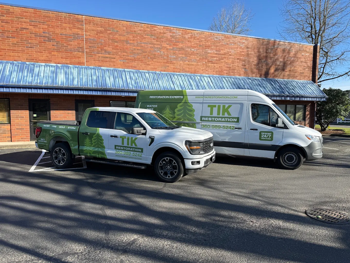 New construction install